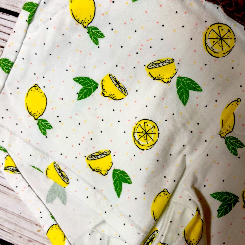 NWT BeBop Lemon Print White Short - Picture 4 of 5